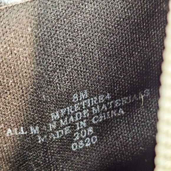 Marc Fisher Snake Print Block Heel Stretch Boot Size 8M - Picture 10 of 12